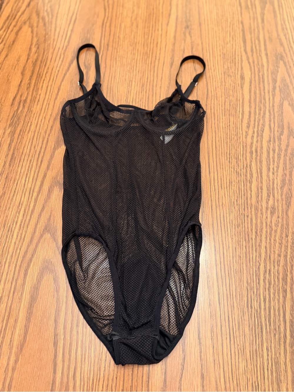 Women’s  Black Mesh One-Piece lingerie